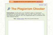 The Plagiarism Checker